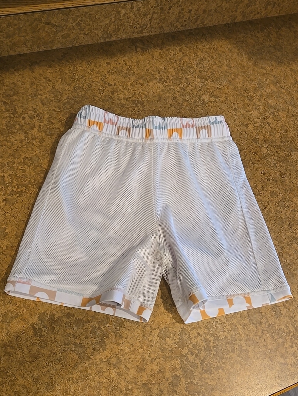 Sweet P Baby Co Mickey Swimsuit Shorts Unisex Boy Girl Size 6 7 Tie Waist Adj - Picture 11 of 14